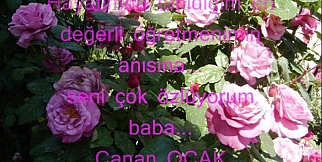 ''NURETTİN HOCA ANISINA''(Canan Ocak)
